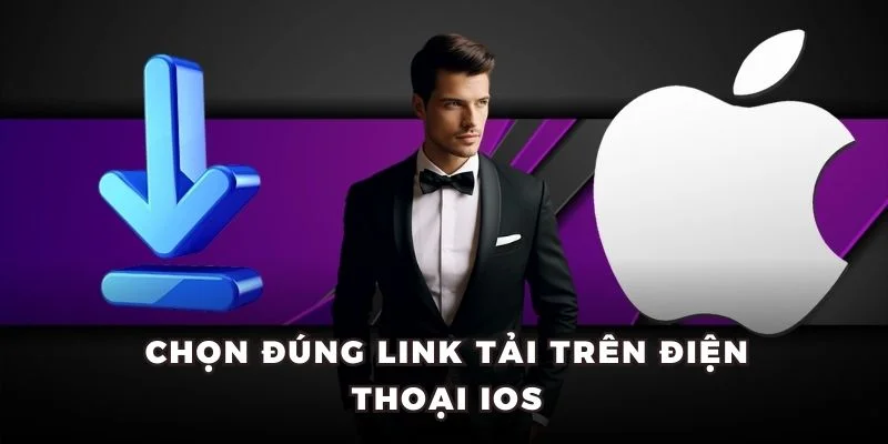 Chọn đúng link tải trên điện thoại IOS